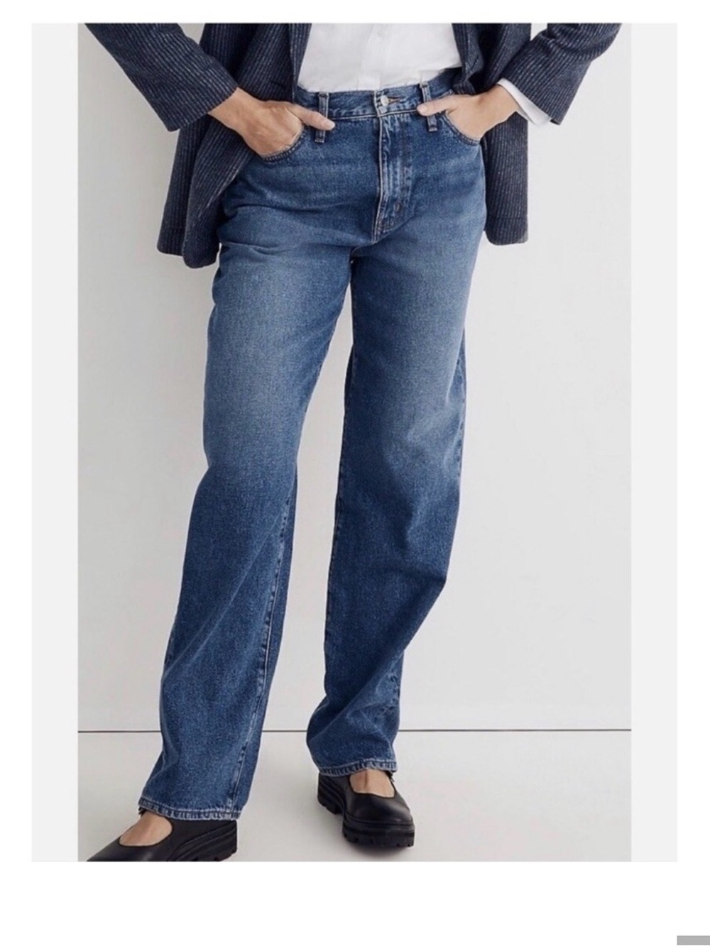 Madewell Baggy Straight Jean $148
